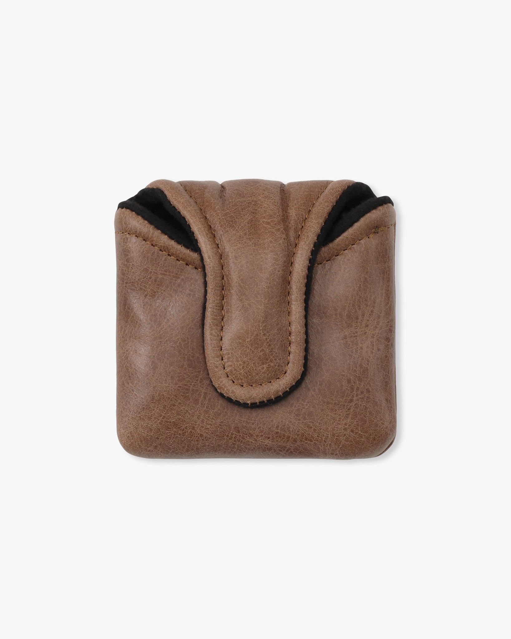Brown Leather Mullet Putter Cover