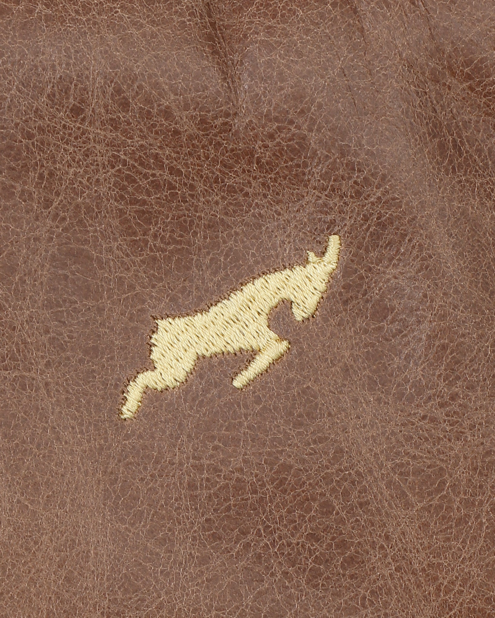 Brown Leather Mullet Putter Cover