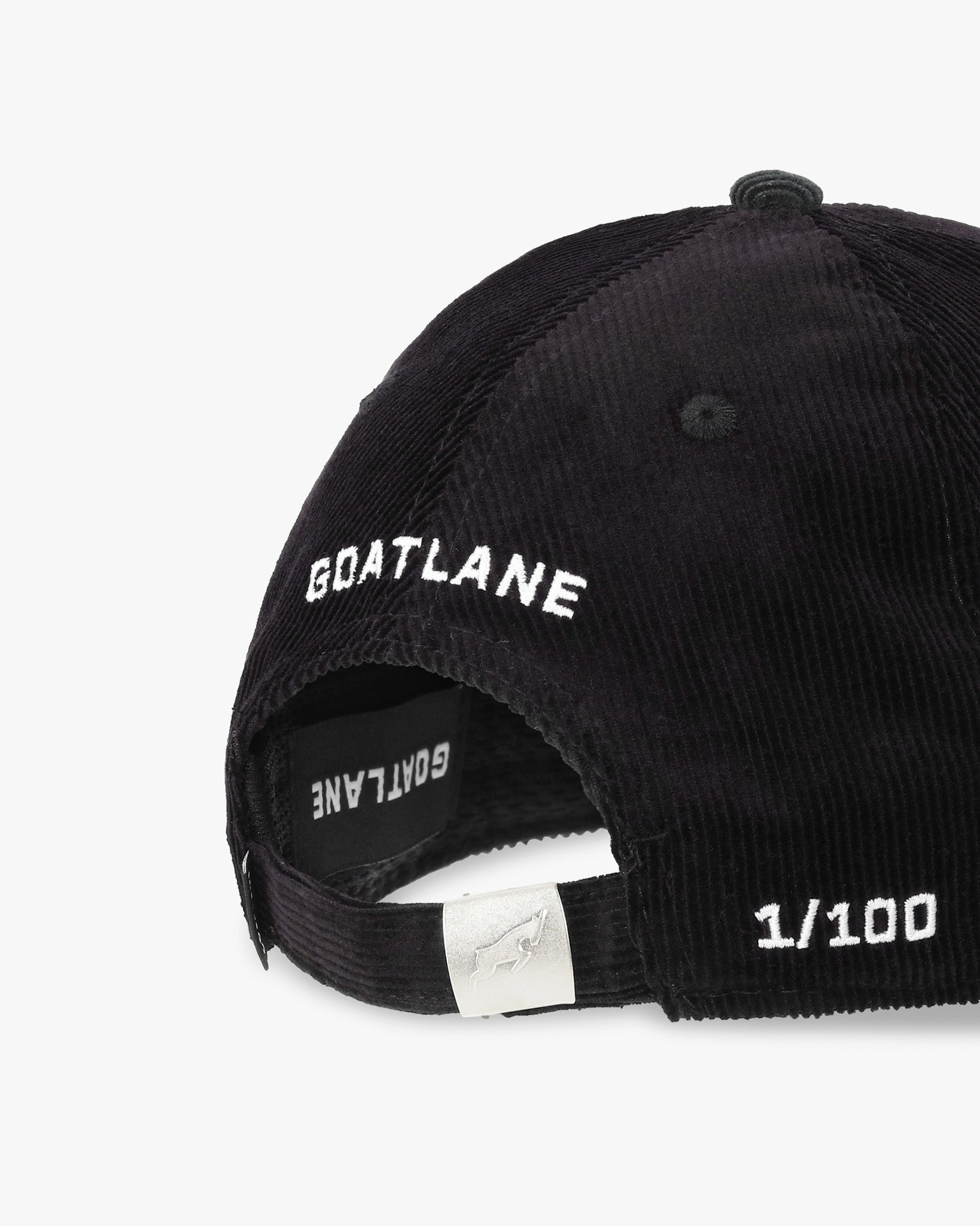 Corduroy Golf Hat Black