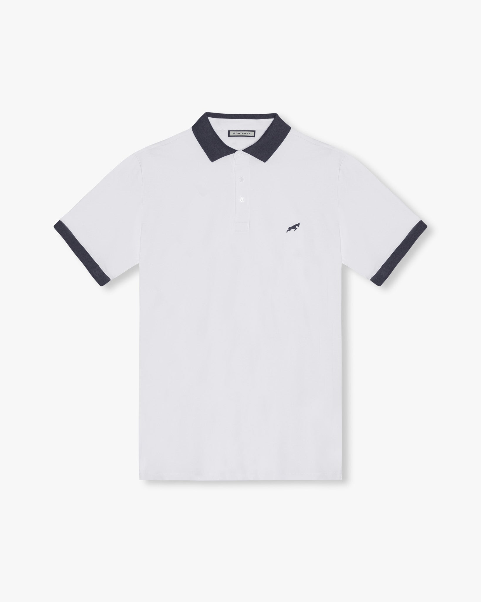 Golf Tech Polo Navy Collar