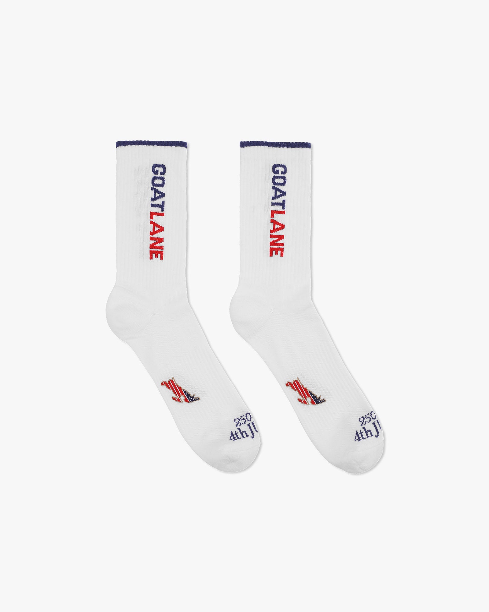 White Signature Socks – The Fourth