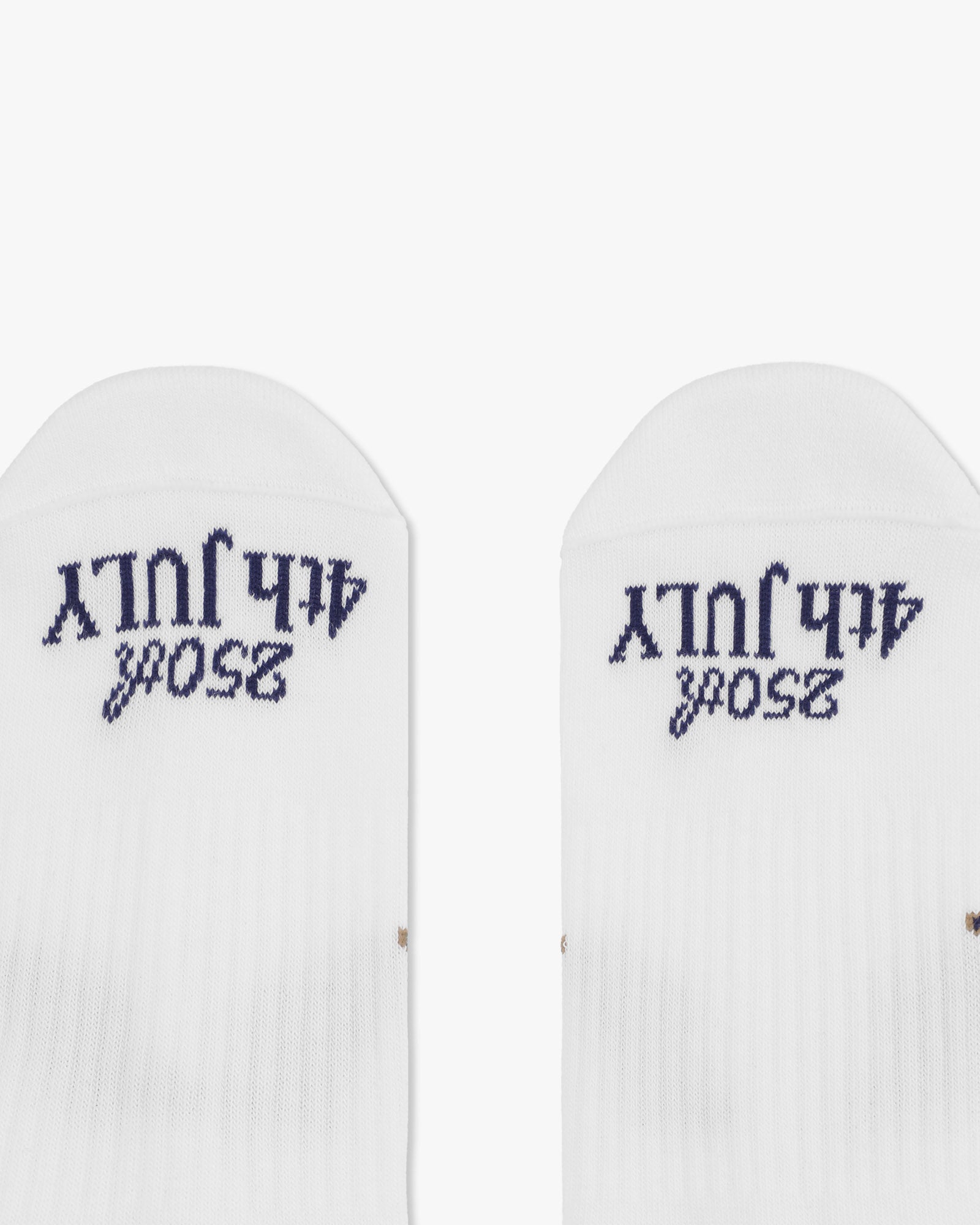 White Signature Socks – The Fourth