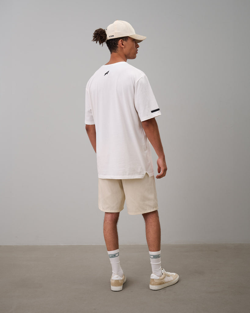 Corduroy Cream & Beige Golf Hat