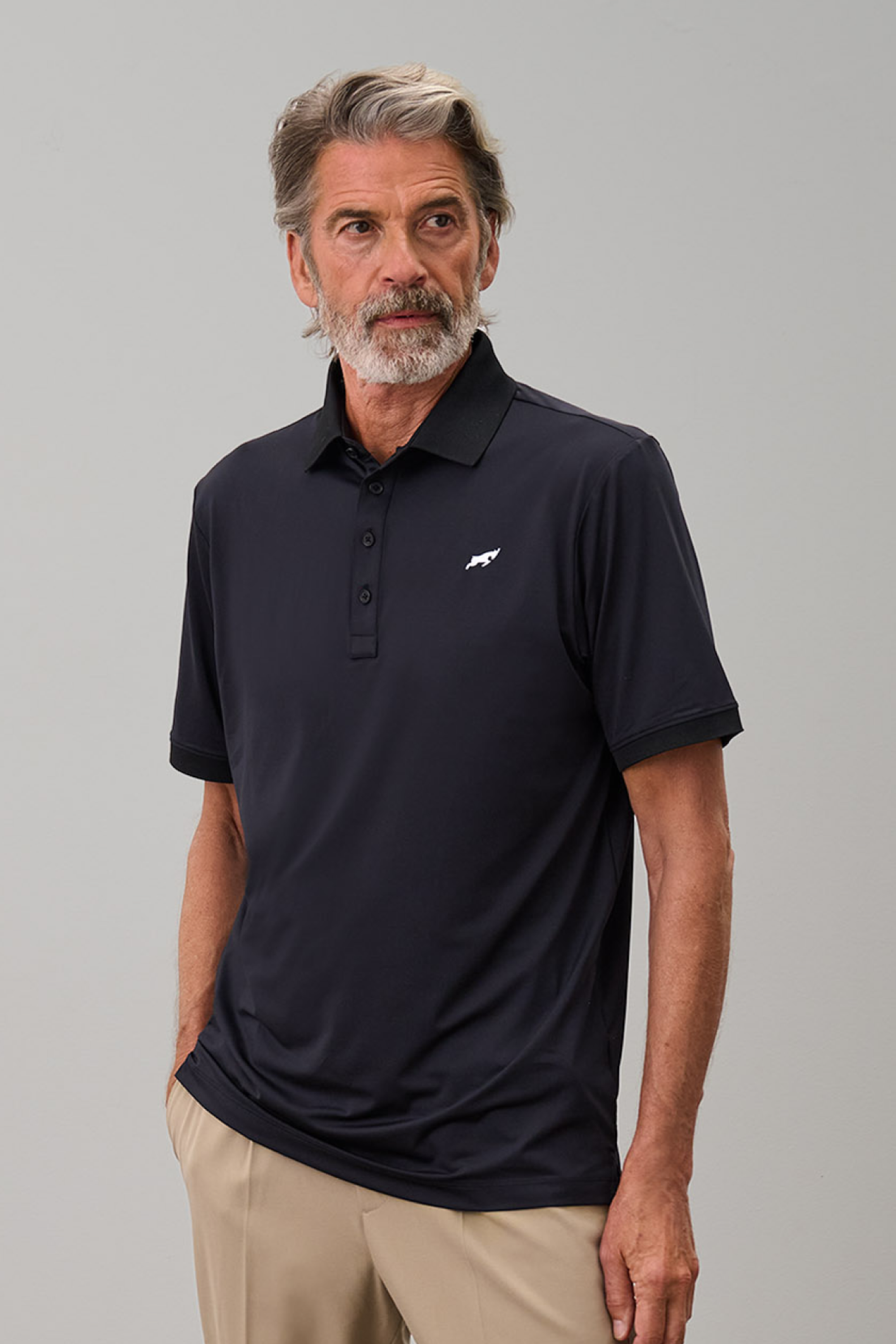 Golf Tech Polo Black