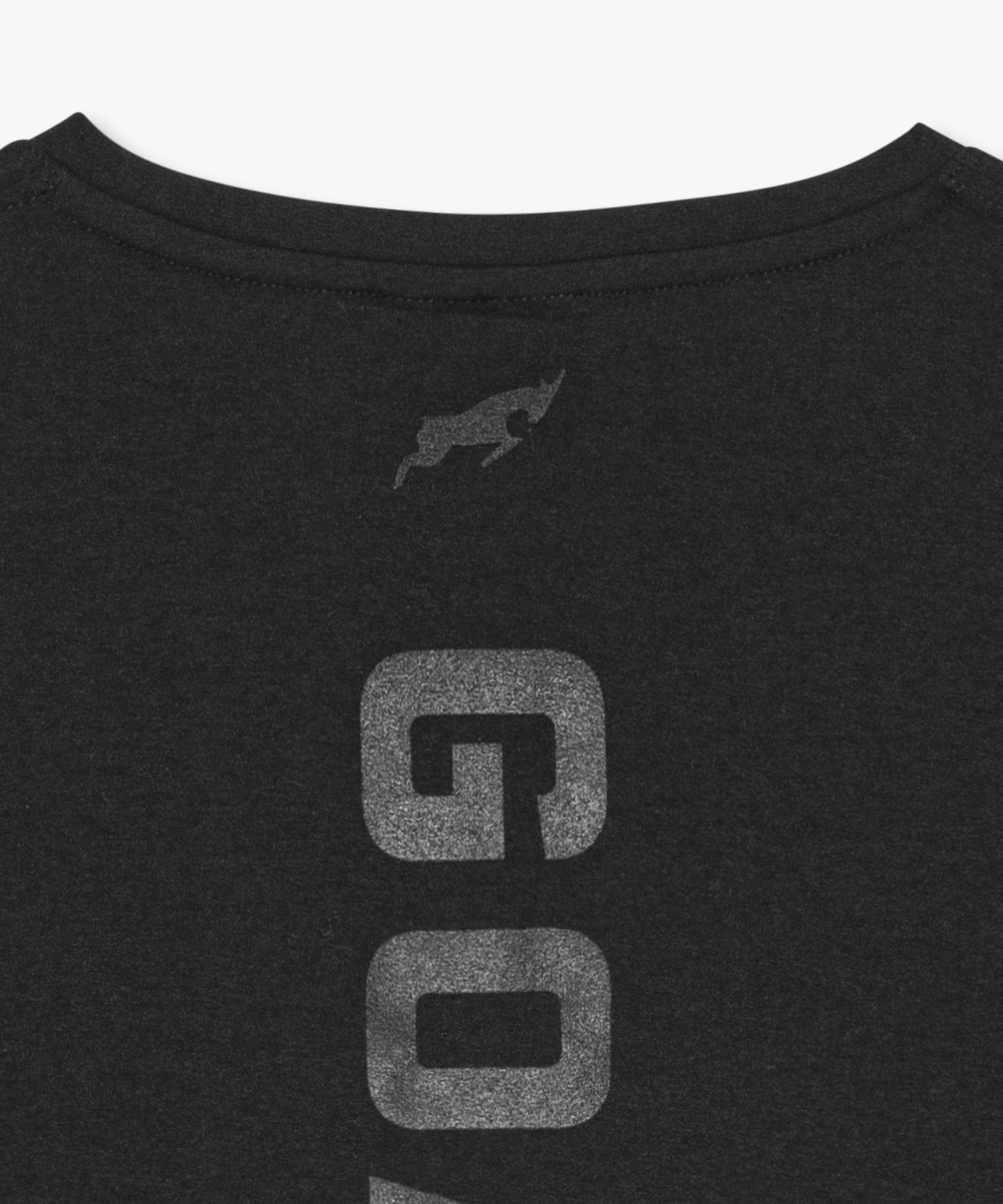 Black Logo Golf Signature Tee