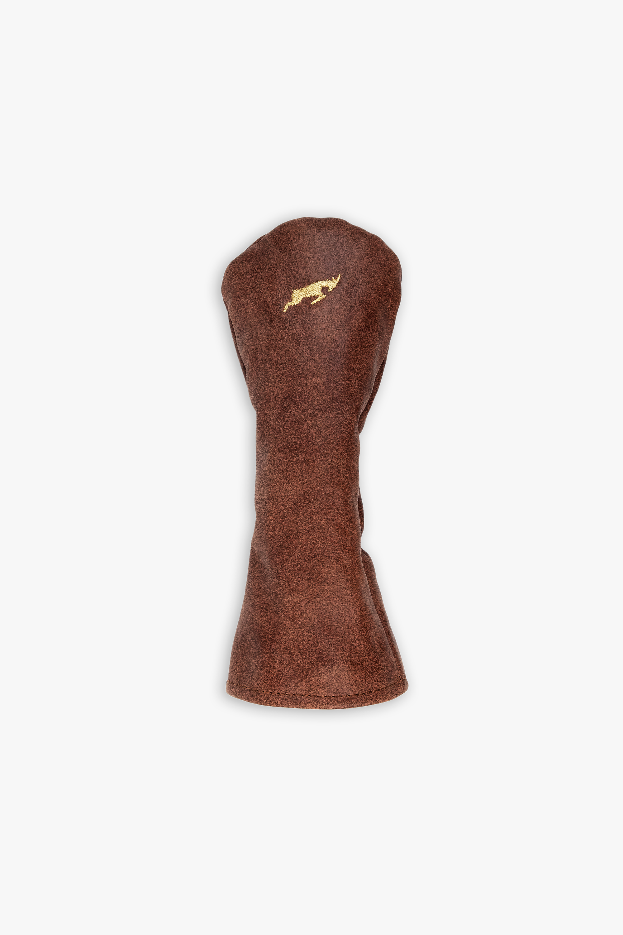 Brown Leather Fairway Cover