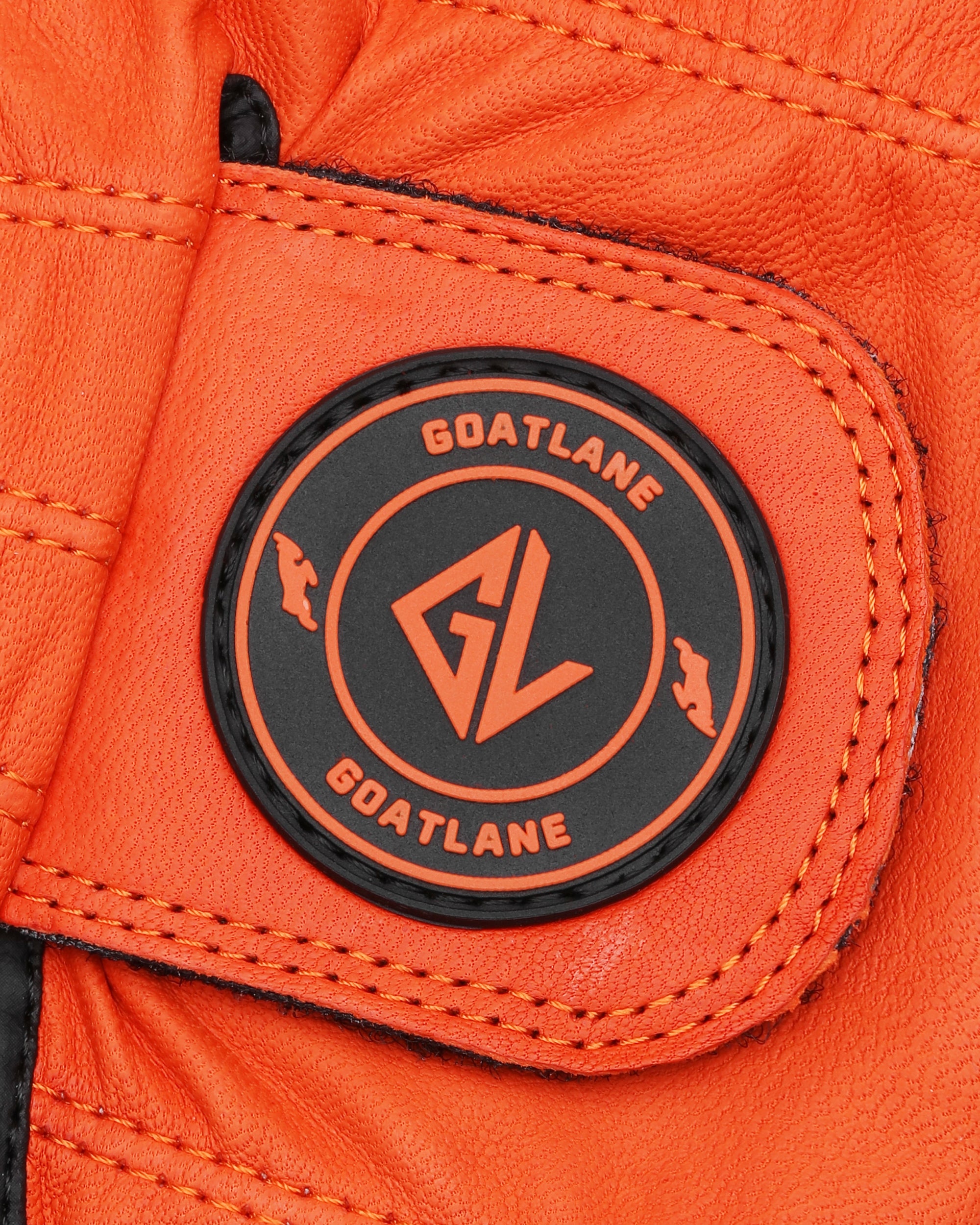 Orange Glove Cabretta Leather