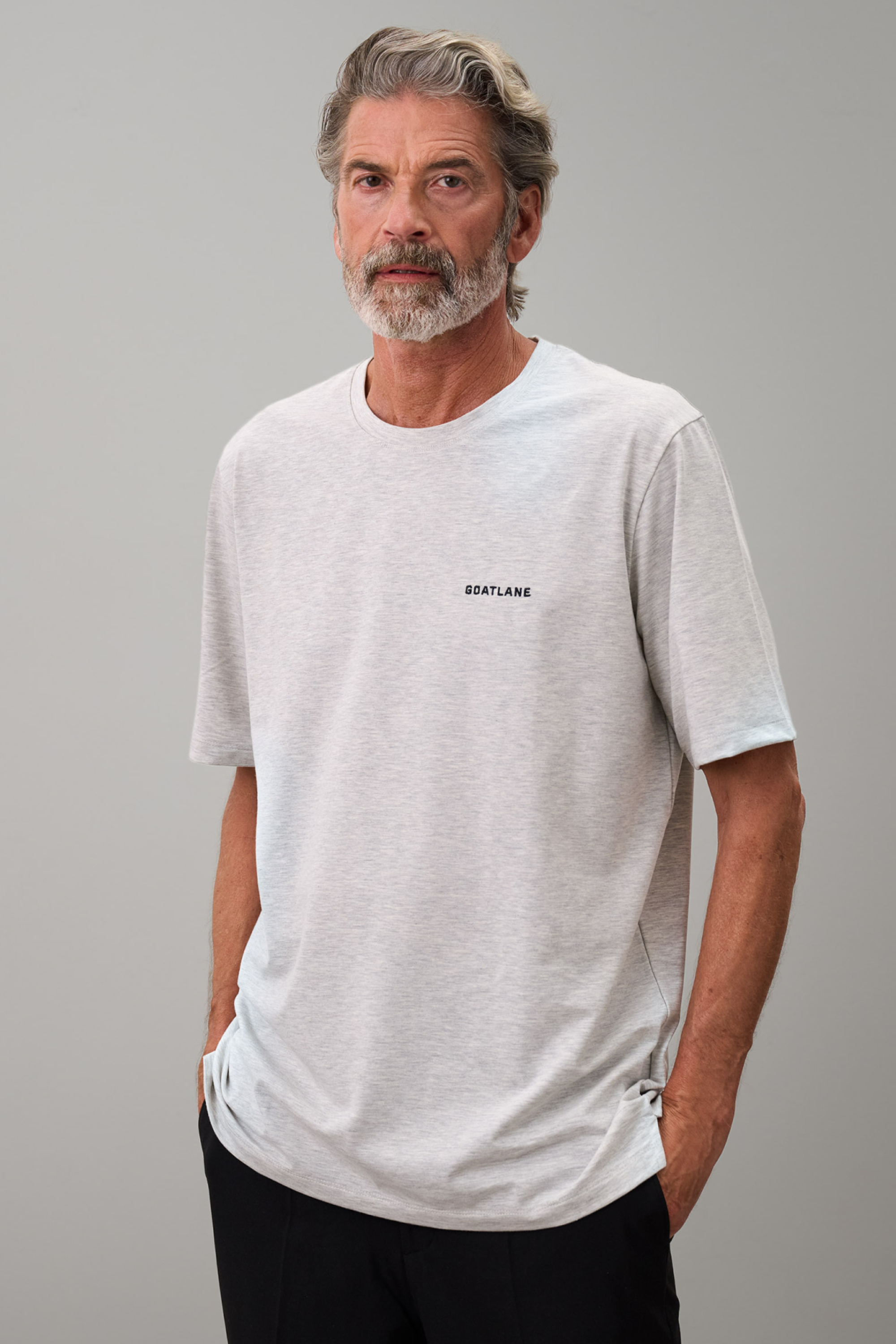 The Muni Tee - Grey Melange