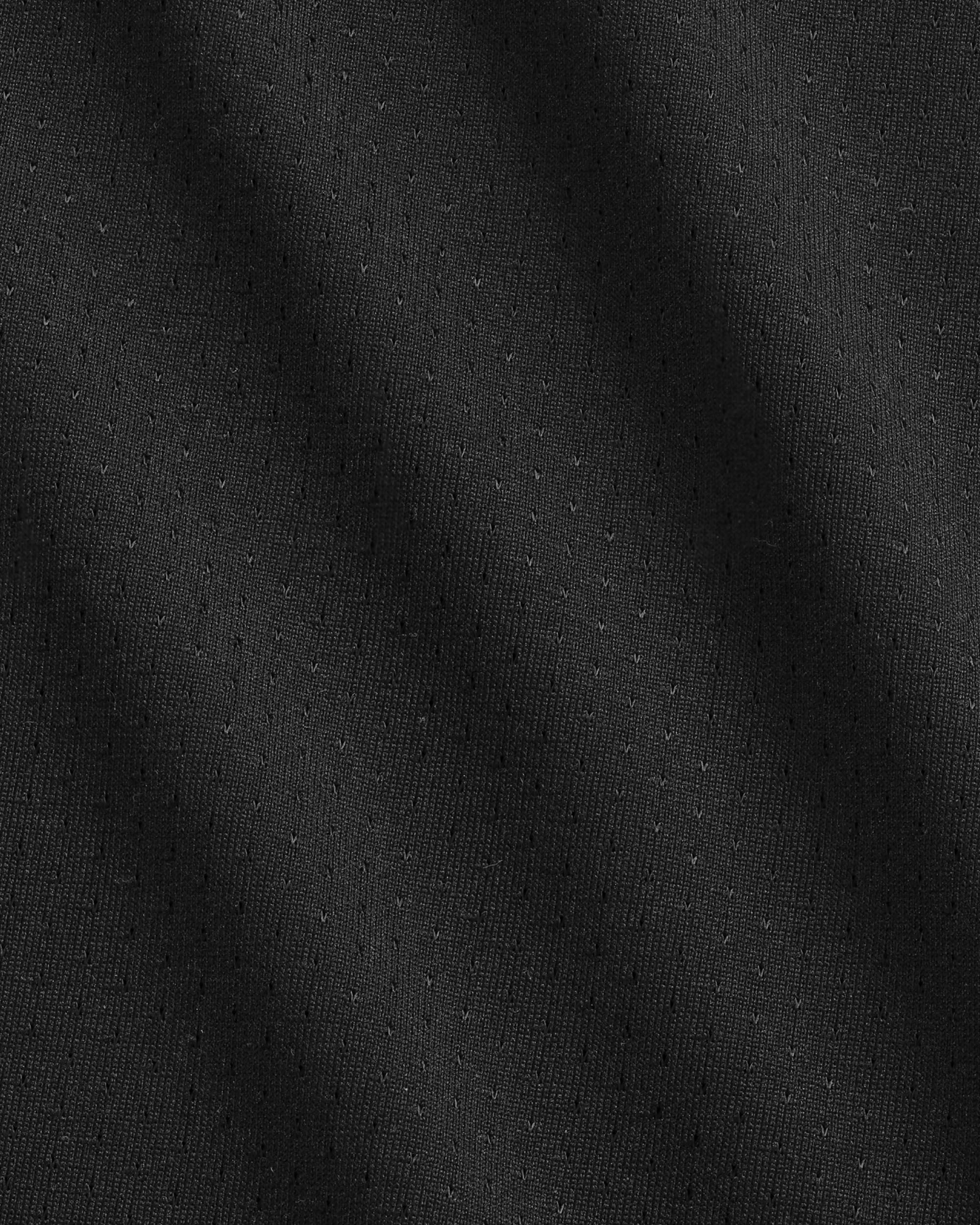 Black Golf Tech Mesh Polo