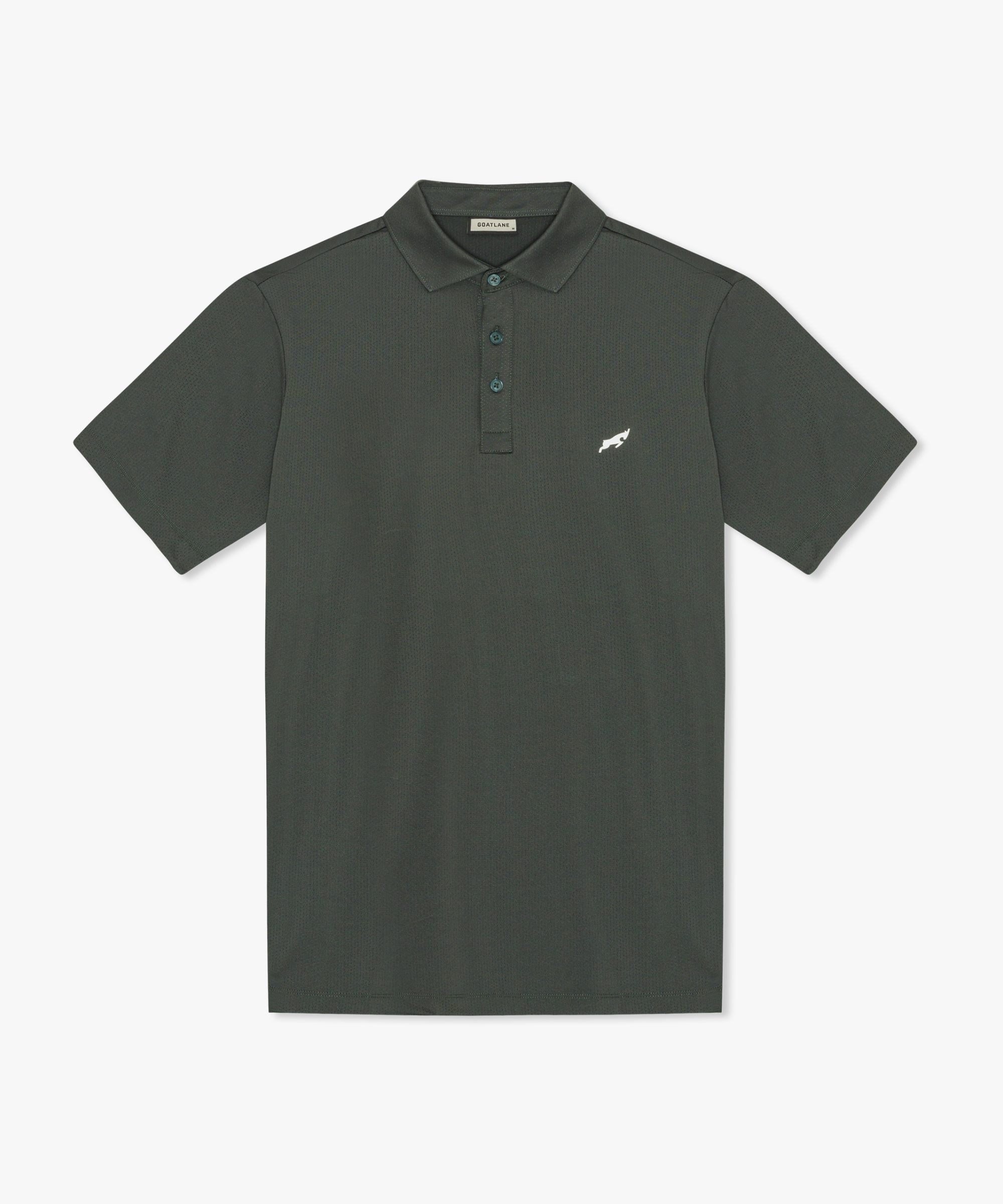 Green Golf Tech Mesh Polo