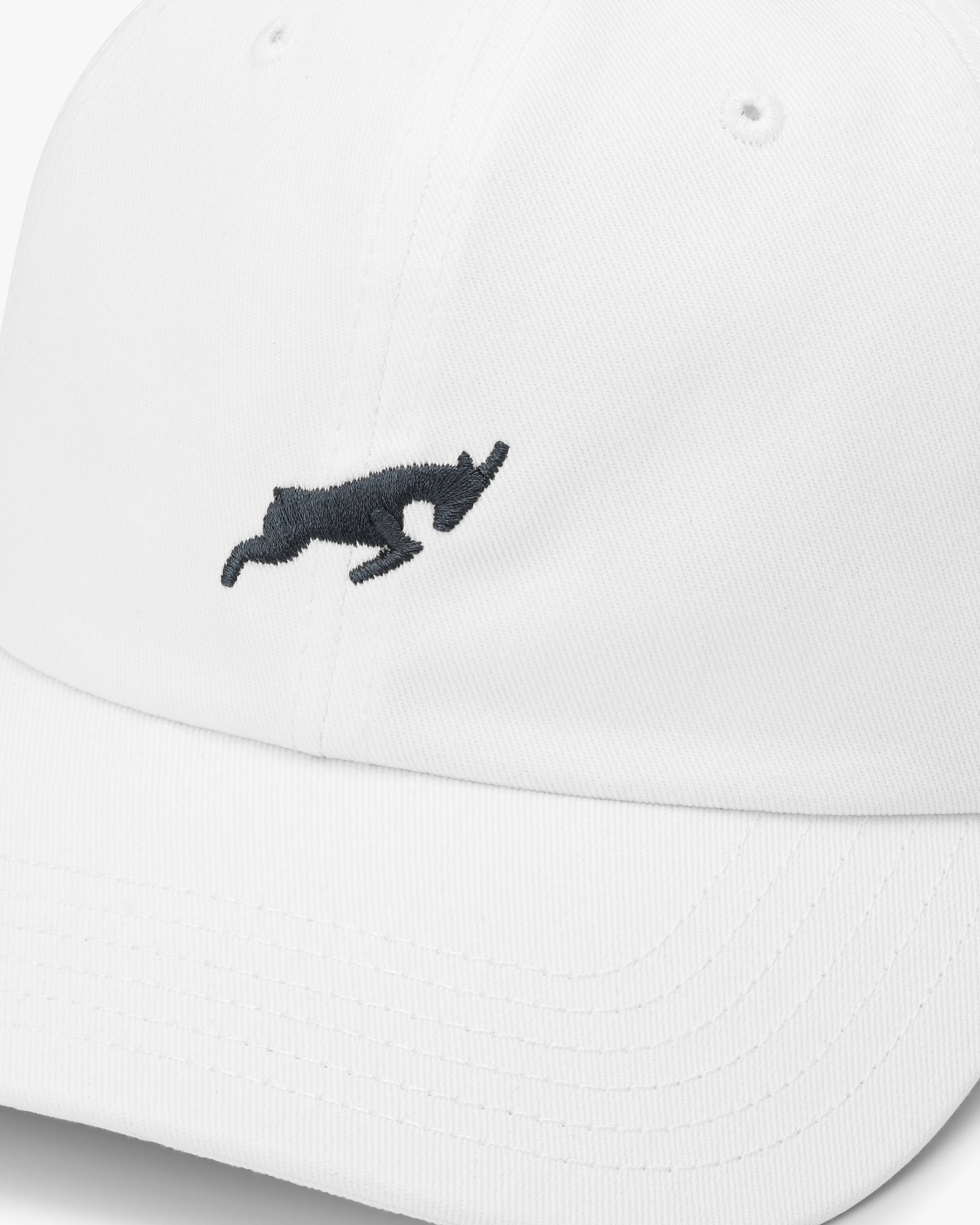 Soft Cotton Twill Dad Cap White