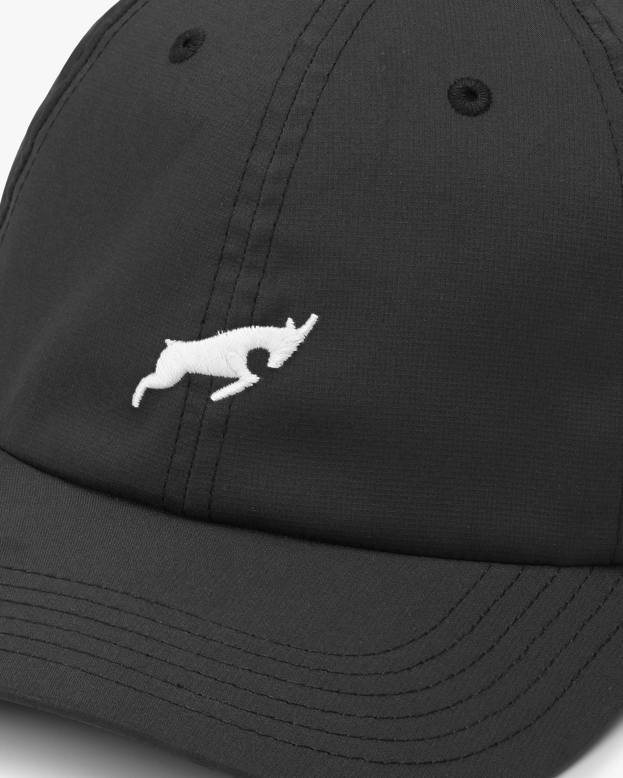 Soft Ripstop Dad Cap Black / White