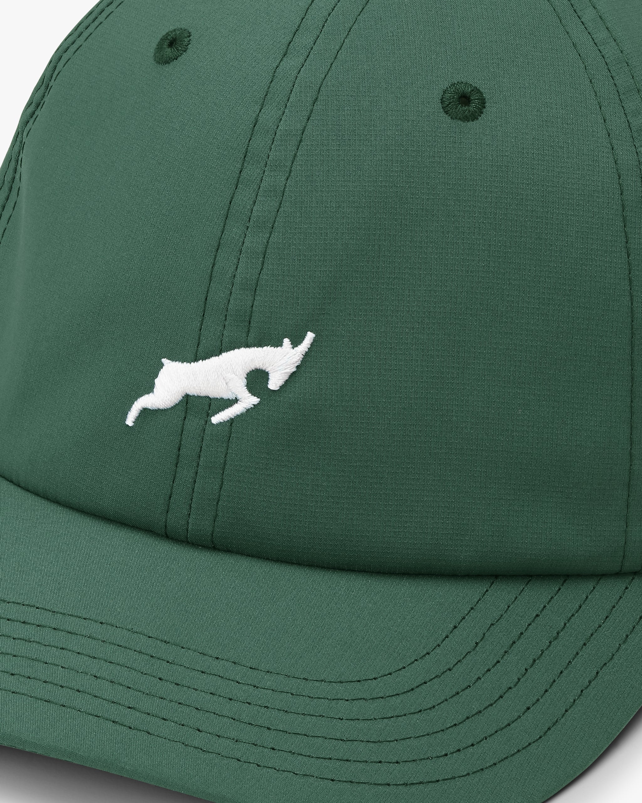 Soft Ripstop Dad Cap Green / White